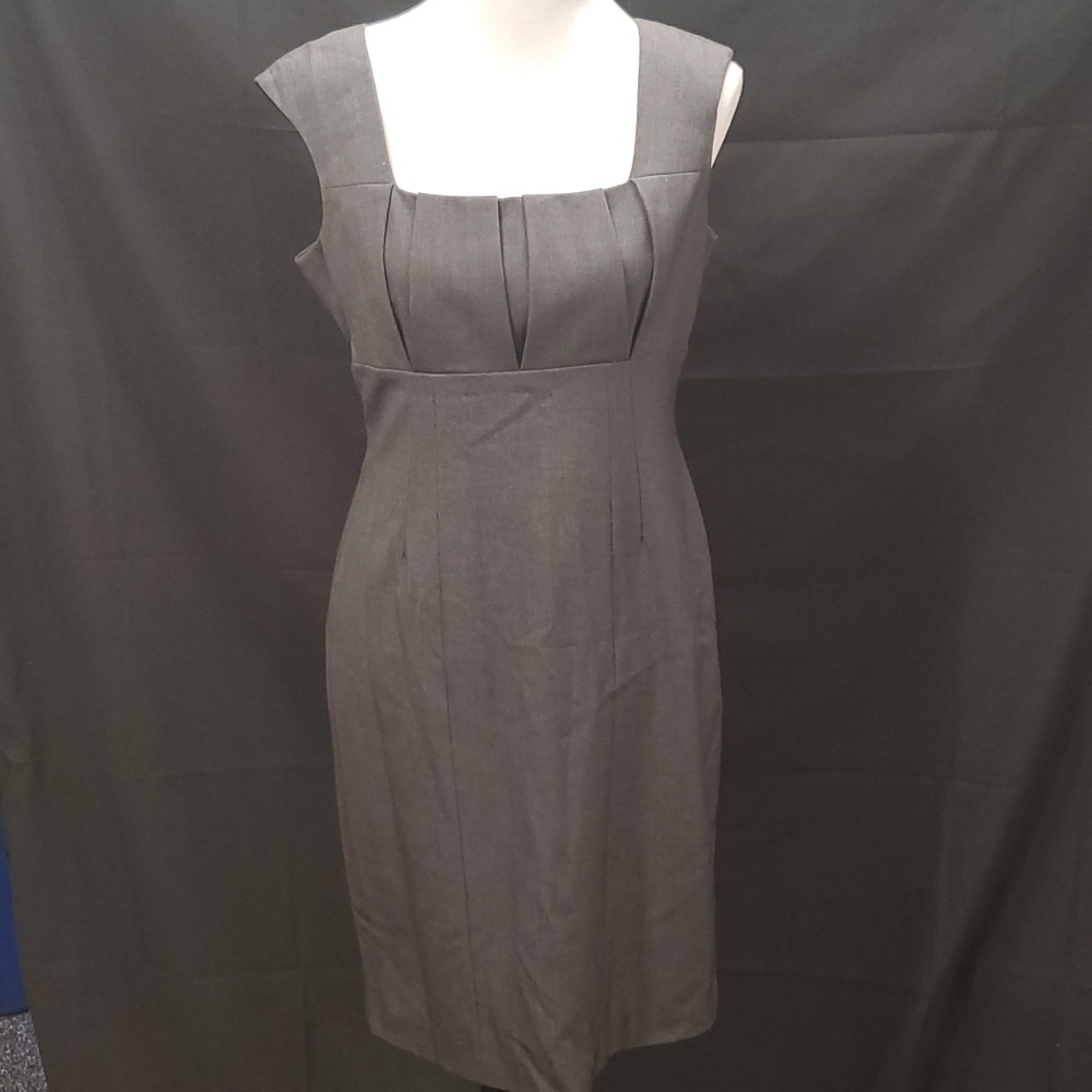 Calvin Klein Grey Midi Dress SZ 8